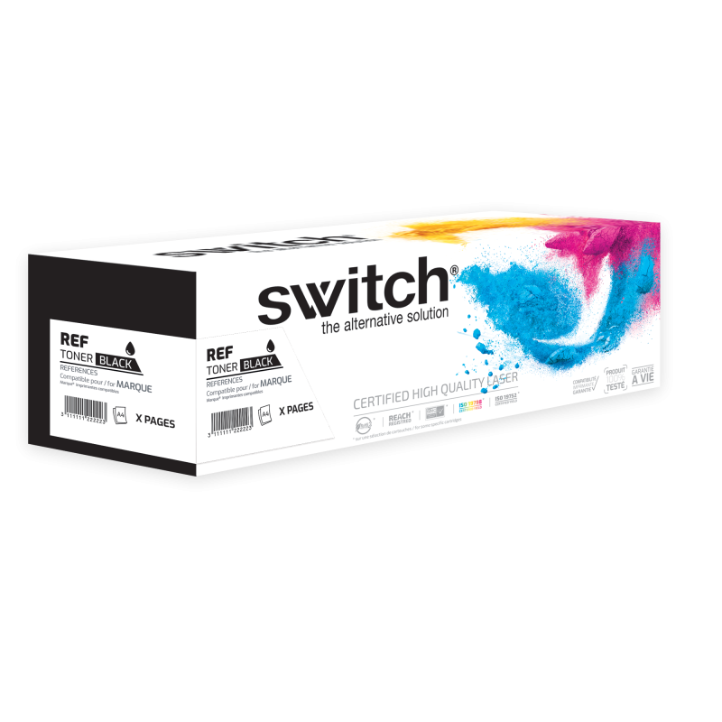 Epson S050167 - SWITCH Toner entspricht C13S050167 - Black