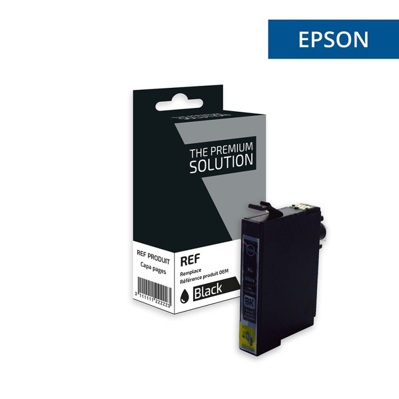 Epson 1281 - cartouche jet d'encre équivalent à C13T12814011 - Black