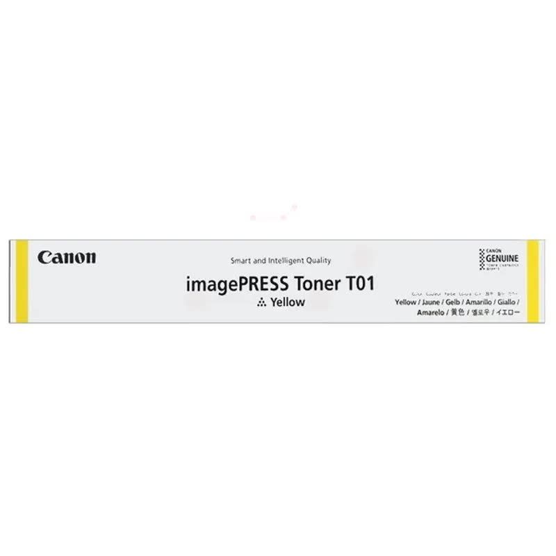 Canon T01: tóner original 8069B001, T01: amarillo