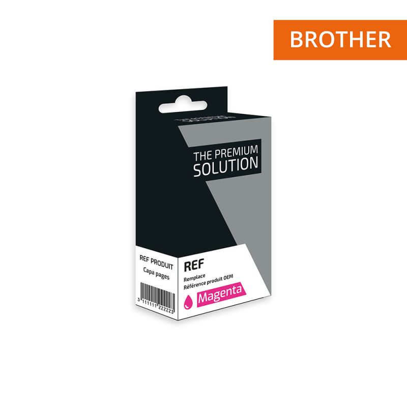 Brother 3217 - cartuccia a getto d’inchiostro compatibile con LC3217 - Magenta