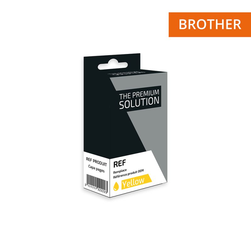 Brother 3217 - Cartucho de inyección de tinta equivalente a LC3217 - Amarillo