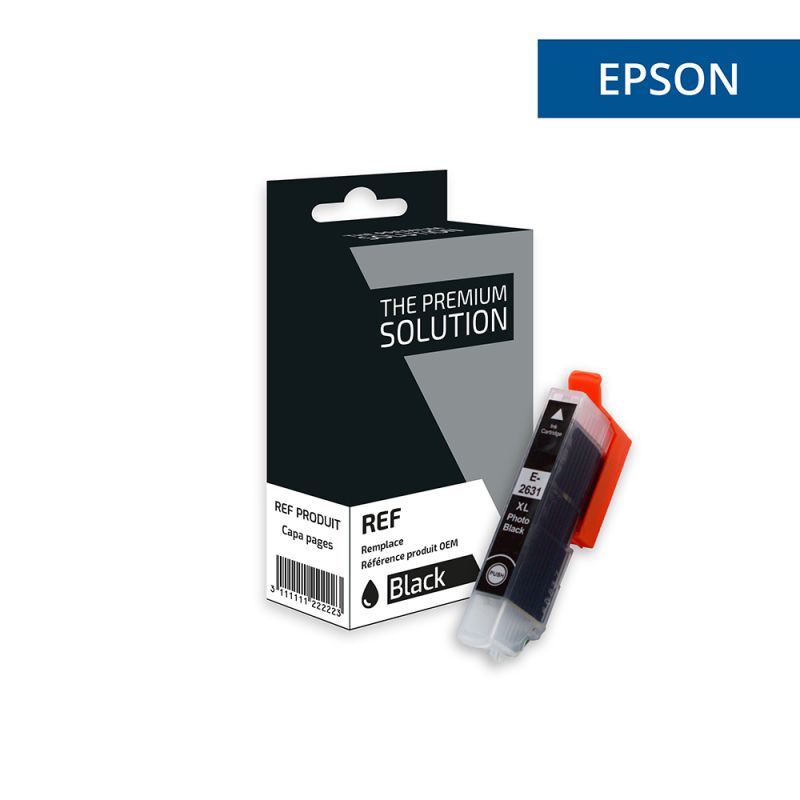 Epson 26XL - Tintenstrahlpatrone entspricht C13T26314012 - Foto Black