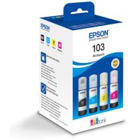 Epson 103 - Confezione di 4 getto d’inchiostro originale C13T00S64A - Nero Ciano Magenta Giallo