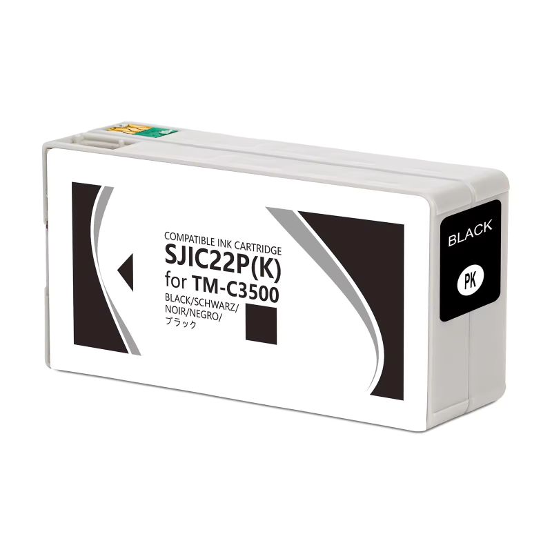 Epson SJIC22P - Cartucho de inyección de tinta enquivalente aC33S020601, SJIC22P(K) - Negro