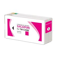 Epson SJIC22P(M) - Cartucho de inyección de tinta enquivalente aC33S020603, SJIC22P(M) - Magenta