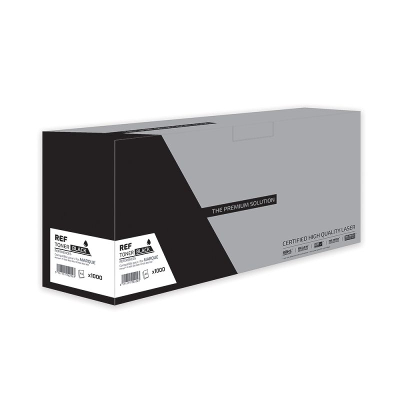 Panasonic 410X - Toner compatible con Panasonic KXFAT410X - Nero