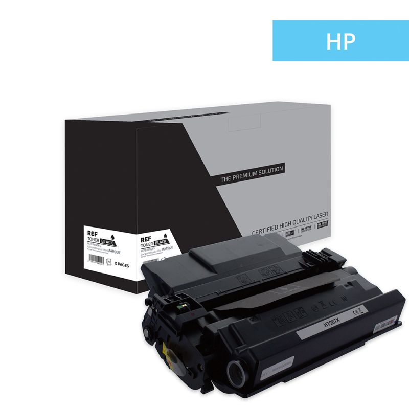 Hp 87X - Toner Reman équivalent à CF287X, 87X - Black