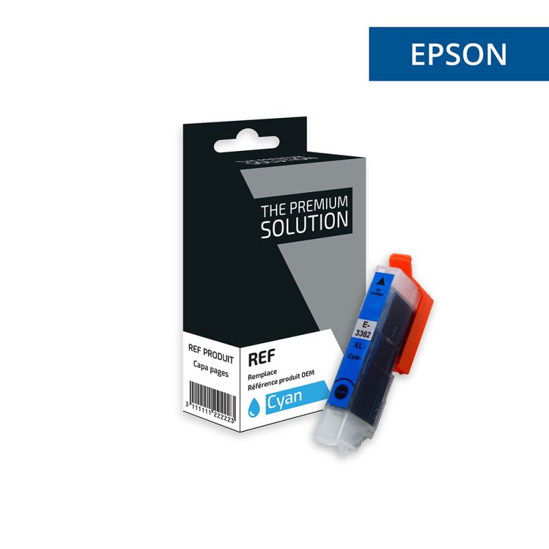 Epson 33XL - Tintenstrahlpatrone entspricht C13T33624012 - Cyan