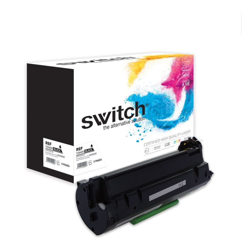 Lexmark 232 - Toner SWITCH equivalente a B232000 - Negro