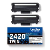Brother TN-2420 - Pack x2 Toner original TN-2420 - Black