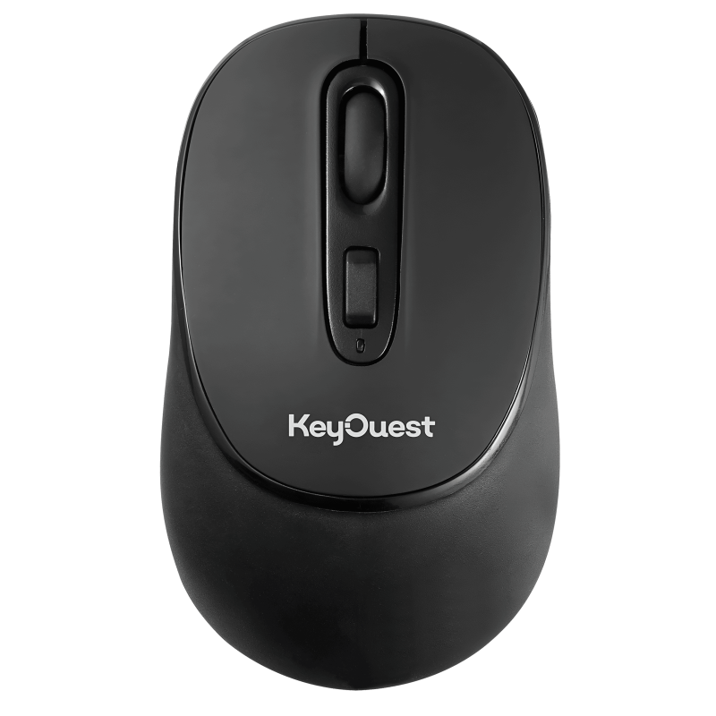 KEY OUEST Souris Sans Fil Hybride Noir