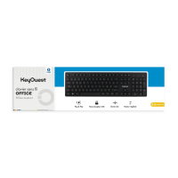 KEY OUEST CLAVIER OFFICE SANS FIL NOIR