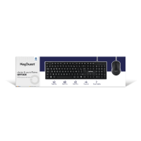 KEY OUEST Clavier filaire + souris filaire Office