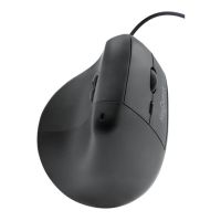 Souris eKOgreen recyclée Filaire Ergonomique - 1,50m - Noir