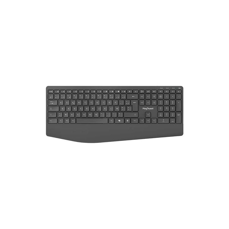 Clavier eKOgreen recyclé sans Fil Confort - Noir