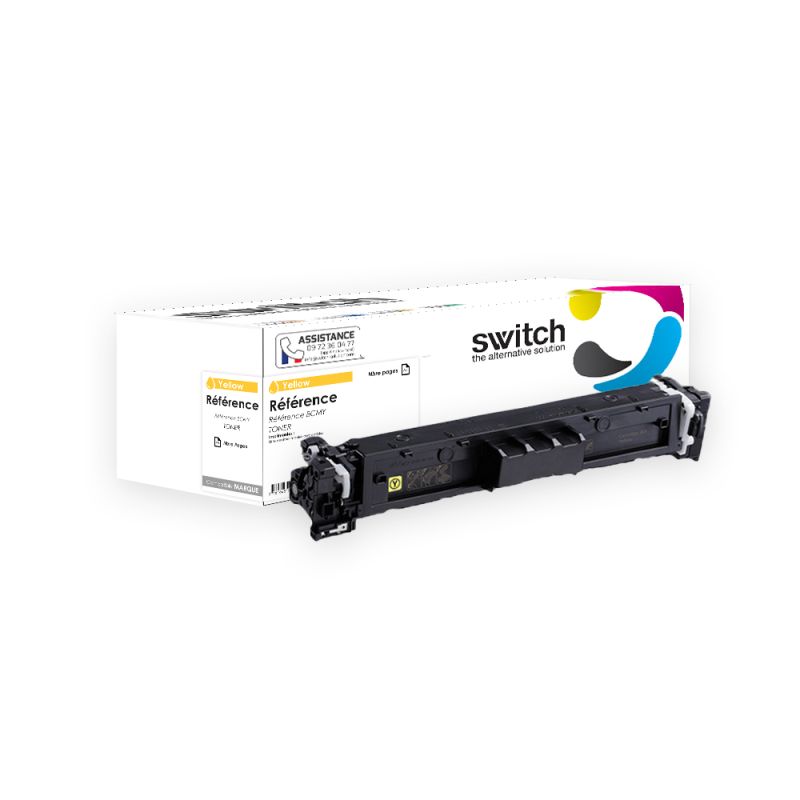 Canon T12 - SWITCH Toner compatible, 5095C006 - Amarillo