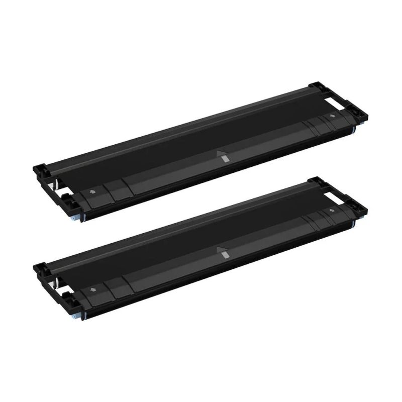 Confezione x2 Nastro a trasferimento termico per stampante portatile Phomemo P831 - Nero