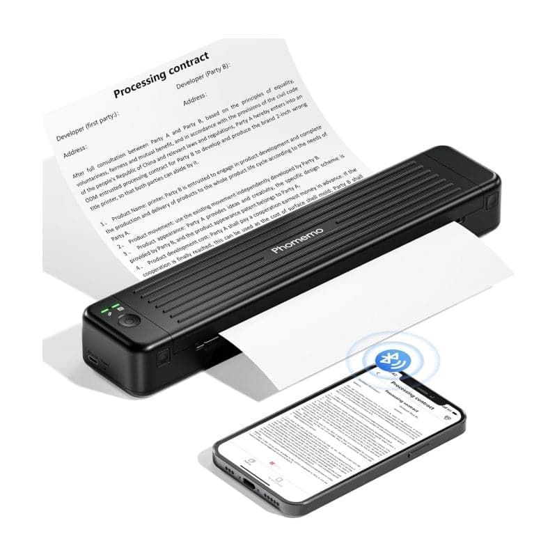 Impresora Térmica Portátil Phomemo P831 - Negra