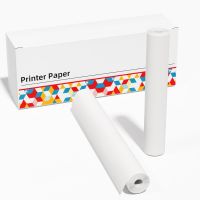 Phomemo - Pack x2 Thermopapierrollen (210mm x 6.5m) - Weiß