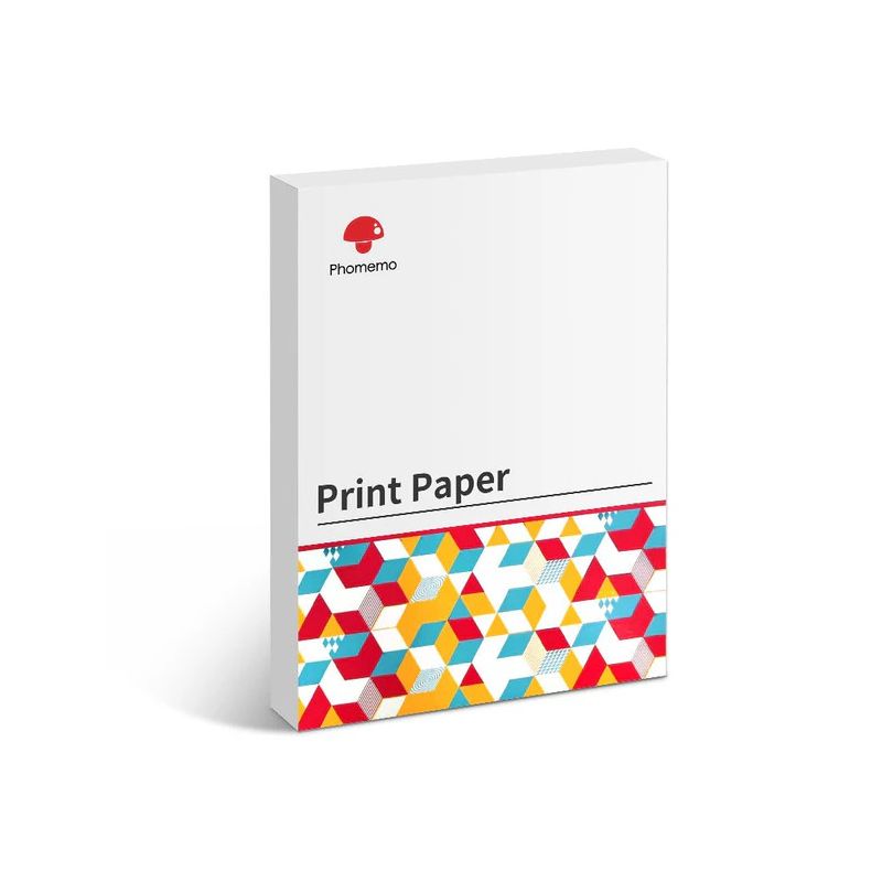Phomemo - 100 Blatt Thermalpapier (210x297 mm) - Weiß