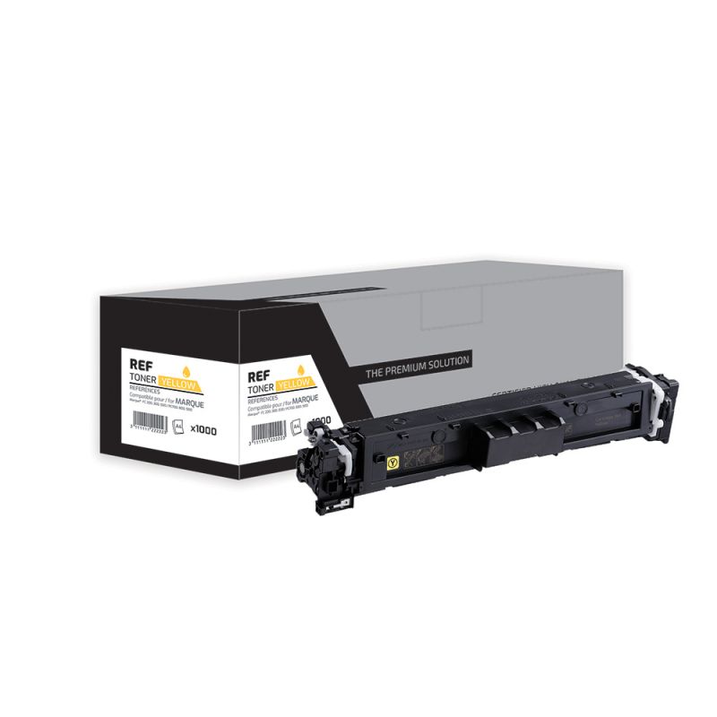 Canon T12 - Toner kompatibel, 5095C006 - Gelb