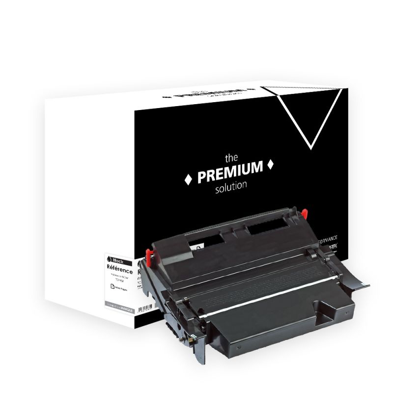 Lexmark T610 - Tóner equivalente a 12A5845 - Negro