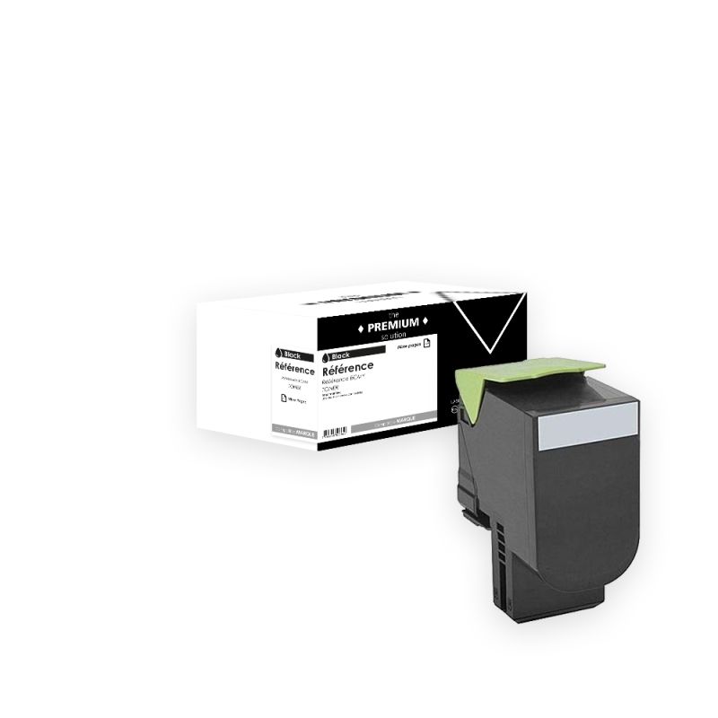 Lexmark 742H - Tóner equivalente a 74C2HK0 - Black