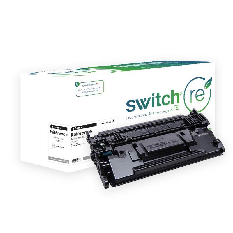 Canon 057H - SWITCH RE Toner Reman equivalente a 057H, 3010C002 - Negro