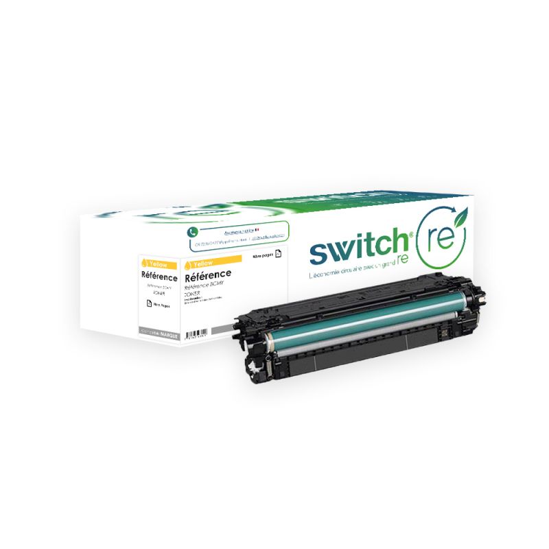Hp 201X - SWITCH RE Toner Reman equivalente a CF402X, 201X - Amarillo