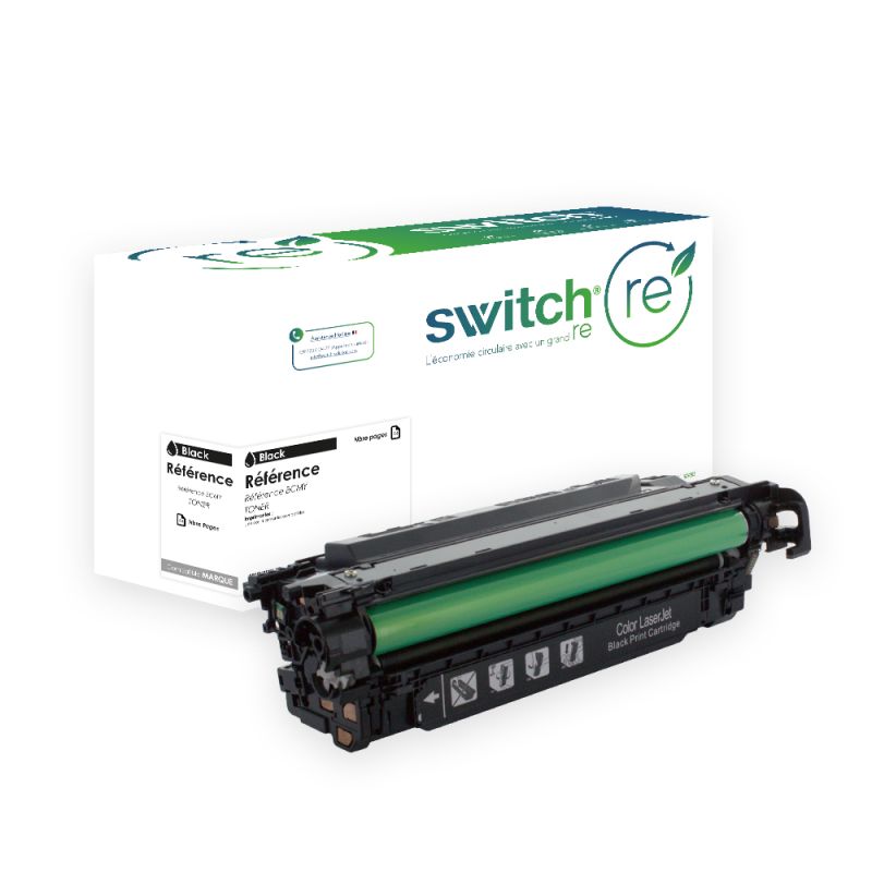 Hp 507X - SWITCH RE Toner Reman équivalent à CE400X, 507X - Black