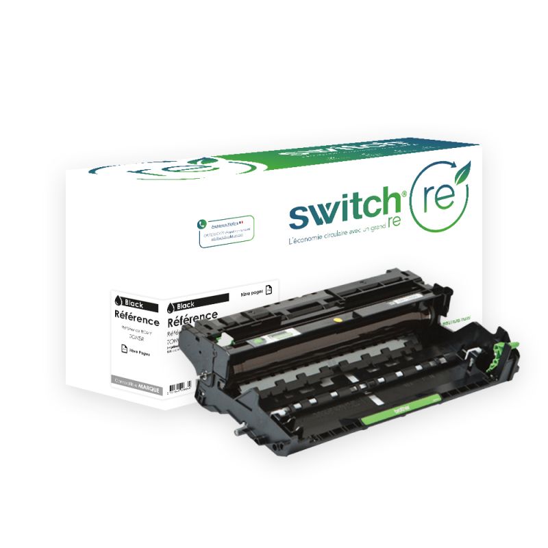 Brother DR-3400 - SWITCH RE Tambour Reman équivalent à DR-3400 - Black