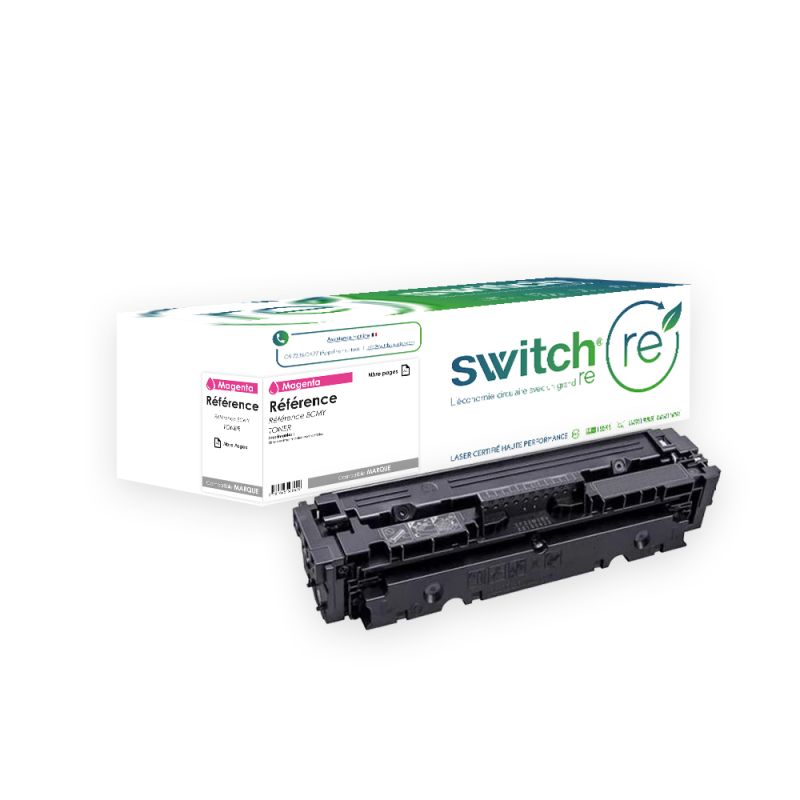Hp 415A - SWITCH RE Toner Reman equivalent to W2033A, 415A - Magenta