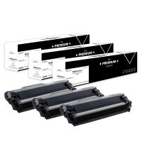 Brother TN-2420 - Pack x 3 Tóner equivalente a TN-2420 - Negro