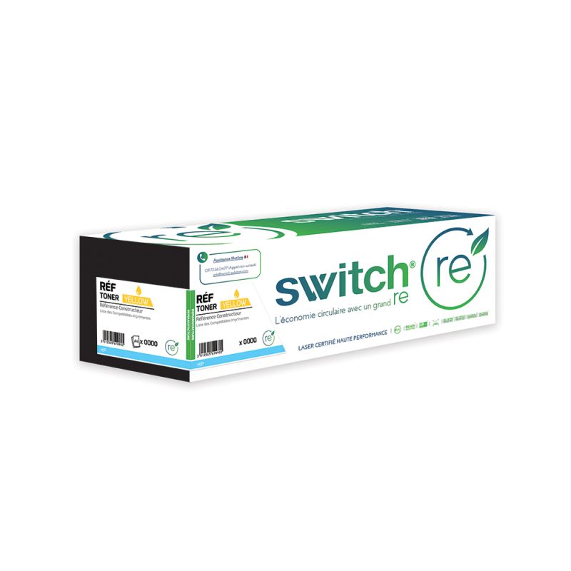 Hp 415X - SWITCH RE Toner rema compatible con W2032X, 415X - Giallo