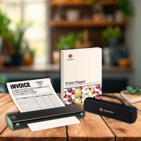 Phomemo M08F bundle (printer - cover - A4 paper)