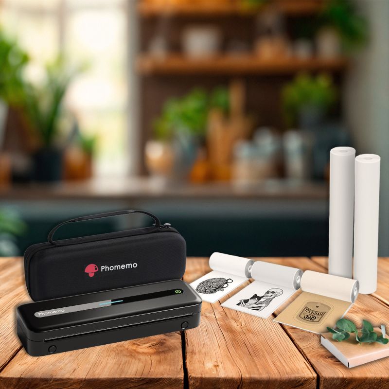 Tragbarer Thermodrucker Phomemo M832 - Black