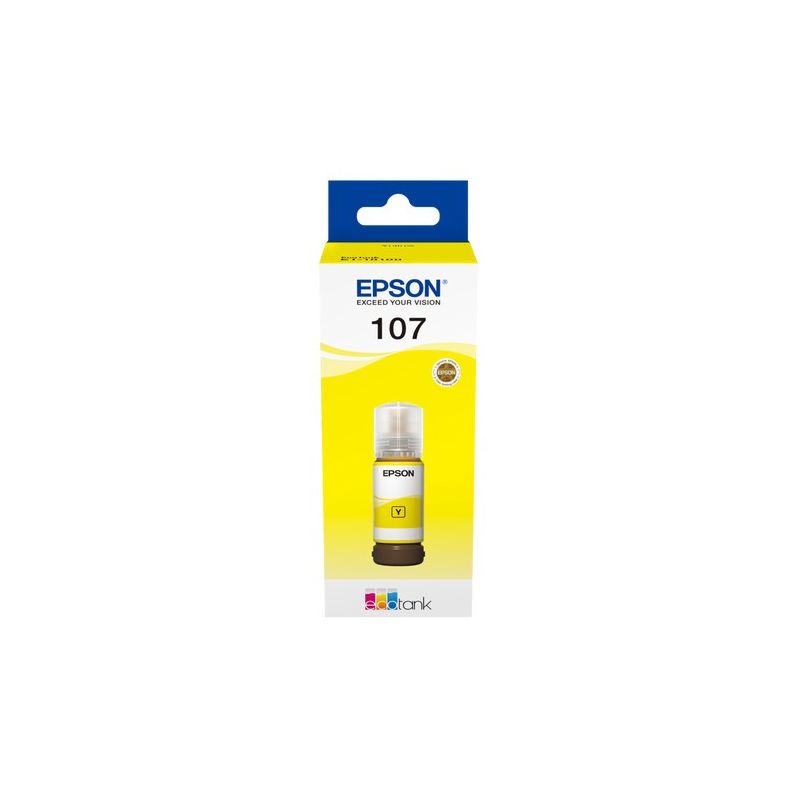 Epson 107 - Original ink refill C13T09B440, 107 - Yellow