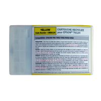 Epson T6124 - C13T612400 compatible inkjet cartridge - Yellow