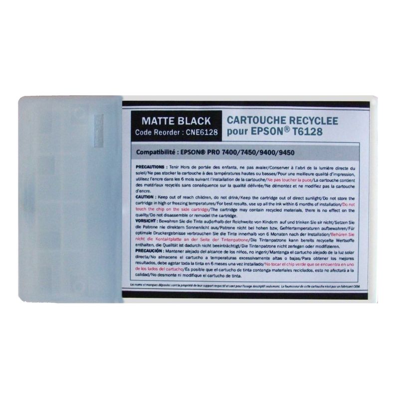 Epson T6128 - Tintenstrahlpatrone entspricht C13T612800 - Matt Black