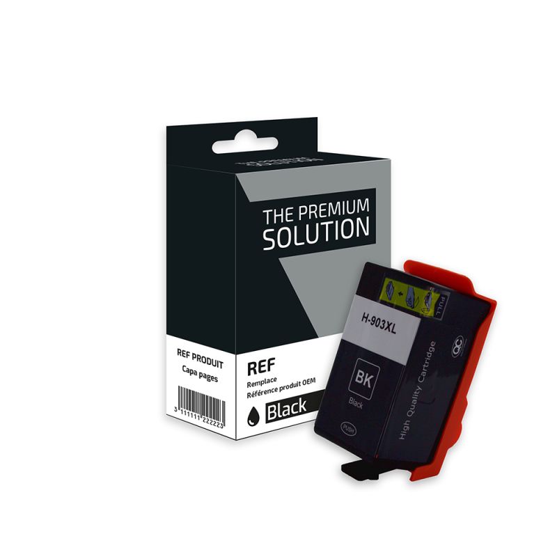 Hp 903XL - compatible inkjet cartridge AF T6M15AE - Black