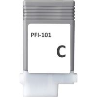 Canon PFI-101C - 0884B001, PFI101C compatible inkjet cartridge - Cyan