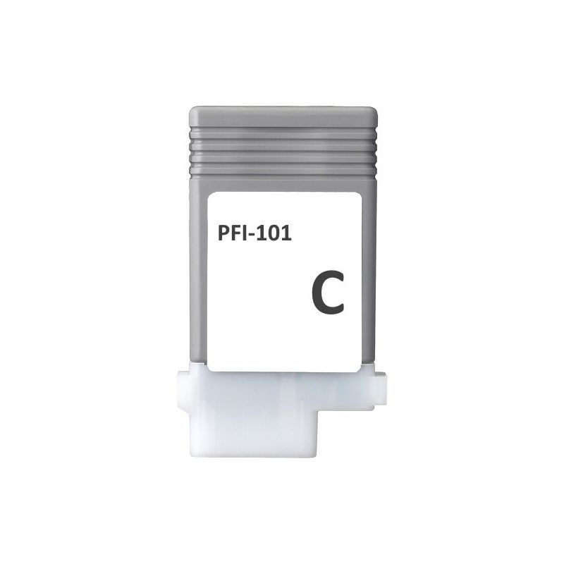 Canon PFI-101C - cartuccia a getto d’inchiostro compatibile con 0884B001, PFI101C - Ciano