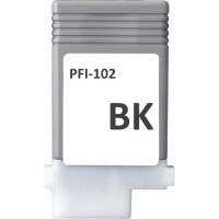 Canon PFI-102BK - 0895B001, PFI102BK compatible inkjet cartridge - Black
