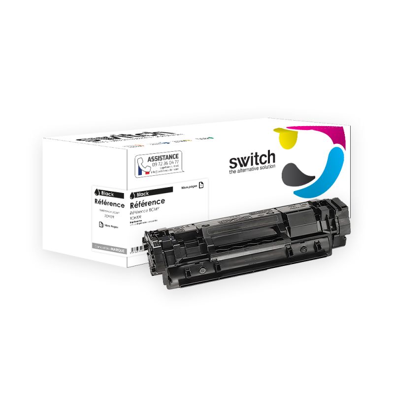 Canon 071H - SWITCH Toner équivalent à 5646C002 - Black