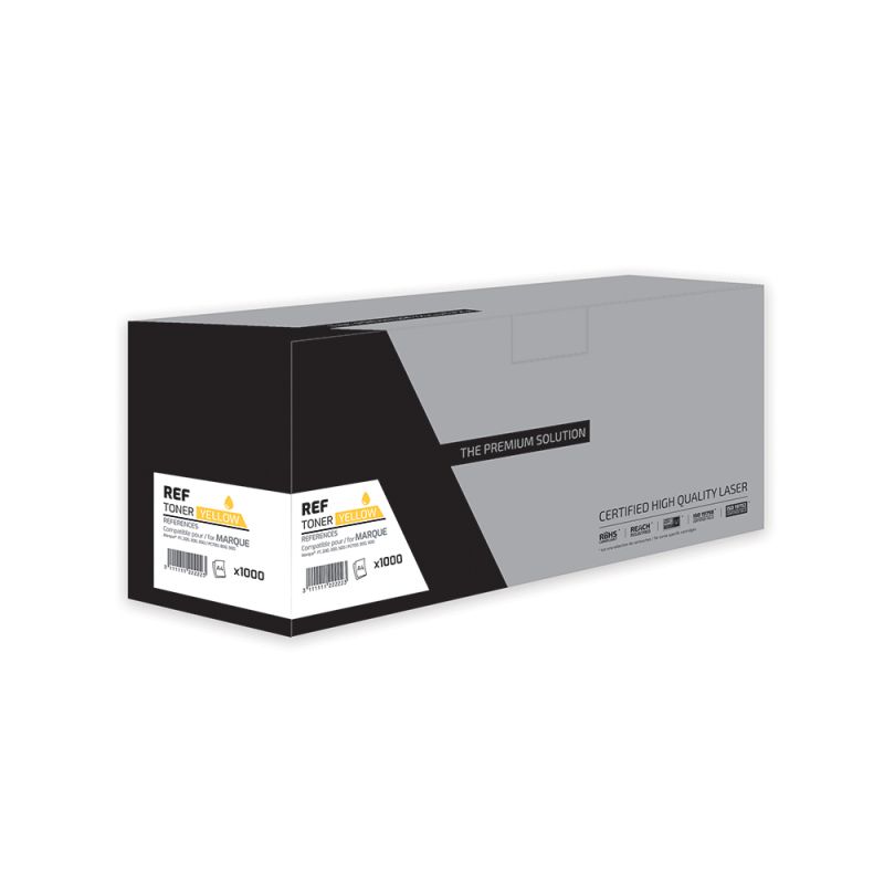 Kyocera 5370 - Toner compatible 1T02YJANL0 - Yellow