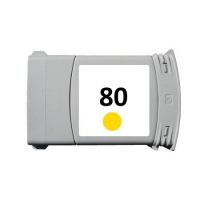 Hp 80 - C4874A bulk compatible inkjet cartridge - Yellow