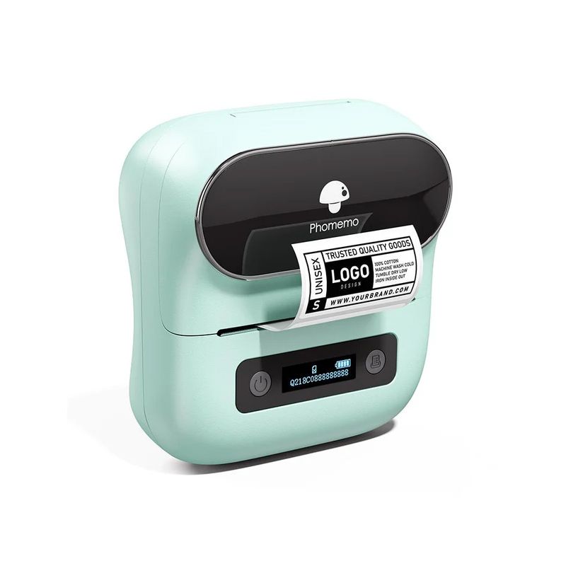 Phomemo - M220 Mobile Mini Thermal Printer - Light Green