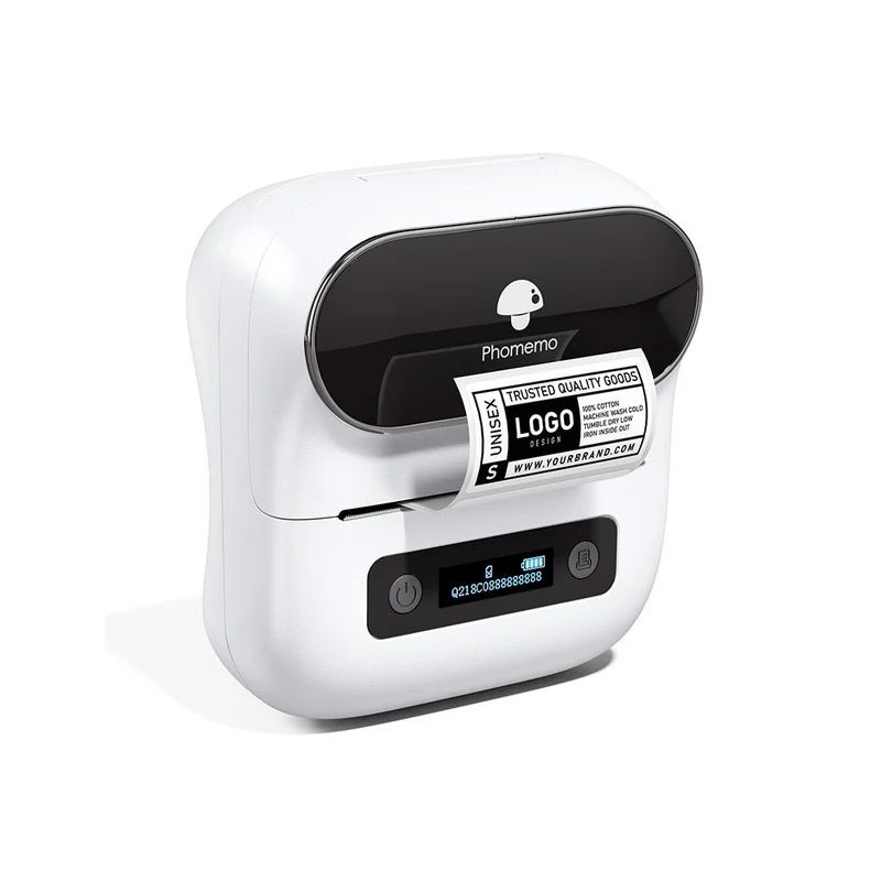 Phomemo - M220 Mobiler Mini-Thermodrucker - Weiß