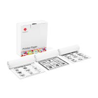 Phomemo - Pack x 3 Continuous Label Rolls 107mm x 3.5m - Black on White