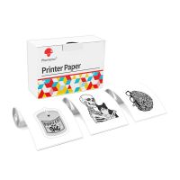 Phomemo - Pack x 3 Continuous Label Rolls 50mm x 3.5m - Black on White